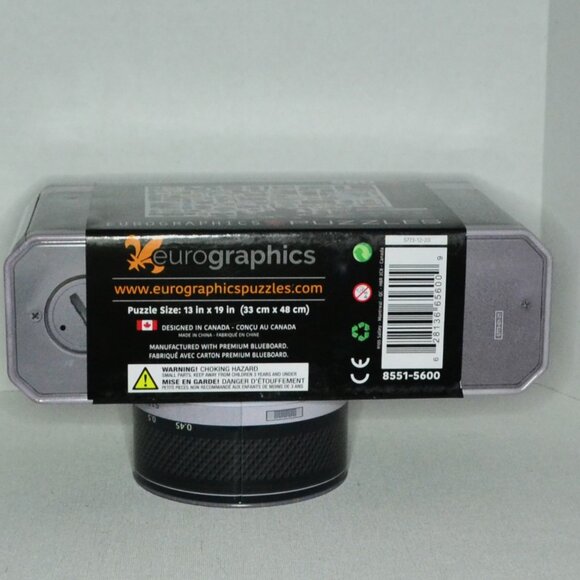 Eurographics Jig Saw Puzzle Classic Cameras 550 Pcs Collectible Tin Photography - Picture 4 of 6